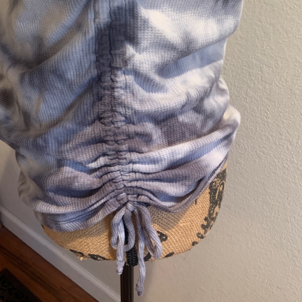PINK Victoria's Secret Gray Tie-Dye Long Sleeve Tee - Picture 4 of 8